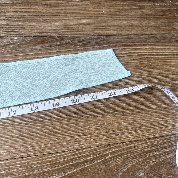 Light Blue Free Press Tie-Neck Blouse - Picture 7 of 7